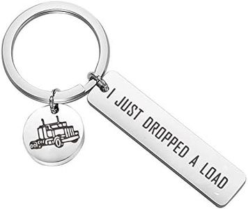 MAOFAED Funny Trucker Gift Truck Driver Gift I Just Dropped a Load Semi Driver Gift Gift for Daddy Husband (Dropped a Load)