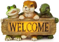 VP Home Flocked Welcome Gnome with 