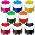 Bakerpan Food Coloring Powder for Baking, Cake Decorating Color Dust, 4 Gram Jars - Set of 8 Colors (Made in USA)