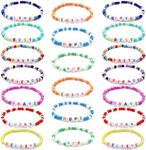 Asivsa 20 Pcs Friendship Bracelets 