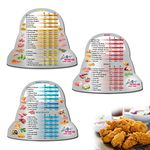 Air Fryer Magnetic Cheat Sheet Set, Instapot Air Fryer Accessories Cooking Times Chart. Instant Pot Duo Crisp Air Fryer Frying Quick Reference Guide Cookbook Magnets (Grey)