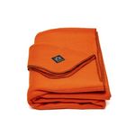 Arcturus Military Wool Blanket - 4.5 lbs, Warm, Heavy, Washable, Large 64" x 88" - Great for Camping, Outdoors, Survival & Emergency Kits (Ember), NC-AC-640WB-ORANGE