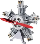 TECHING Jet Engine Model Kit 5-Cyli