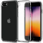 Spigen Ultra Hybrid Back Cover Case for iPhone SE 2022 | iPhone SE 2020 | iPhone 7 | iPhone 8 (TPU + Poly Carbonate | Frost Clear)