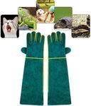 PeSandy Animal Handling Gloves Bite Proof, 40CM Durable Bite Resistant Gloves for Bathing,Grooming,Welding, Handling Dog/Cat/Bird/Snake/Parrot/Lizard/Reptile- Scratch/Bite Resistant Protection Gloves