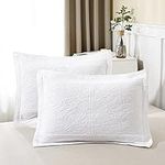 WINLIFE 100% Cotton Quilted Pillow 