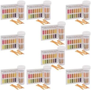 GSC International PHWR14-10 Wide-Range pH Test Paper Range 1-14, with 100 Strips. Pack of 10.