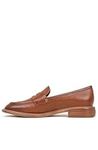 Franco Sarto Women's Edith Slip on Loafers, Tobacco Brown Leather, 9