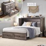 LUXOAK Murphy Bed Queen Size Cabine