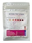 Ketone Test Strips (100 Strips) - Accurate Detection of Ketones in Urine