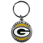 NFL Siskiyou Sports Fan Shop Green Bay Packers Carved Zinc Key Chain One Size Team Color