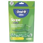 Oral-B Glide Floss Picks Complete With Scope Outlast, Mint Flavor Dental Floss, 150 Count