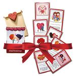 Natal Crafts Valentine's Week Special Cute & Romantic Set of 8 Love Cards with Heartfelt Emotional and Loving Messages | Valentine's Day Gift for Husband Wife Boyfriend Girlfriend Fianc� Fianc�e