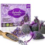 28 Pack Lavender Bags for Wardrobes & Drawers – Natural Lavender Sachets for Moths & Freshness, Premium Dried Lavender Bags, Ideal Lavender Bags for Clothes, Linens, and Gift Wrapping