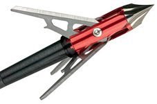 Rage Chisel Tip SC Broadhead 3 Blade 100g 3 Pack Red