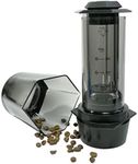 PALICO COFFEEOLOGY PRESS – Manual & Portable Brewer, French Press, Pour-over, over-ice brew & Espresso style, reusable filters, mild and bold option, more flavor, Travel & Camping