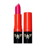 Revlon x WW84 Wonder Woman Super Lustrous Lipstick with Vitamin E and Avocado Oil, Matte Lipstick in Hot Pink, 005 Justice For All