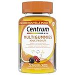 Centrum MultiGummies, Adult Multivitamins/Minerals Gummies for Men & Women, Cherry, Berry, and Orange Flavour, 70 Count (Packaging May Vary)