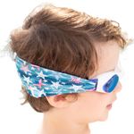 SPLASH SWIM GOGGLES - 'Mercia - Fun, Fashionable, Comfortable - Fits Kids and Adults - Won't Pull Your Hair - Easy to Use - High Visibility Anti-Fog Lenses - PATENT PENDING