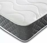 Wilson Beds - 3ft Single Mattress Approx 6.5 Inch Deep Soft Feel Memory Foam and Spring Mattress (3ft x 6ft3) (Single)