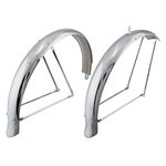 SunLite Cruiser Bicycle Fenders, 26", Chrome