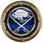 WinCraft Chrome Clock, Buffalo Sabres, One Size