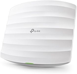 TP-Link AC1750 Gigabit Ceiling Mount Access Point, Wireless, Dual Band, MU-MIMO, Centralised Cloud Management, Seamless Roaming, PoE Support, Secure Guest Network, Omada SDN, Remote Control (EAP245)