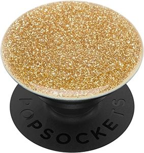 PopSockets ​​​​ Phone Grip with Expanding Kickstand, for Phone - Glitter Gold