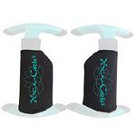 Yoga-Grip No-Slip COVERS for Sweaty Hands (COVERS ONLY - YOGA-GRIPS SOLD SEPARATE) A Must Have When Using Yoga-Grip for Hot Yoga and Power Yoga (Set of 2 and Instructions)