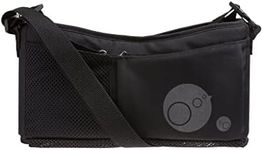 b.box unisex Stroller Organiser Bag | Use as Shoulder Bag Or Car Seat Organizer | Great New Mum or New Dad Gift | Color: Black