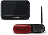 Furrion Vision S FOS43TASR 4.3 inch Wireless RV Backup System with 1 Rear Markerlight Camera, Infrared Night Vision and Wide Viewing Angle, Red and Black