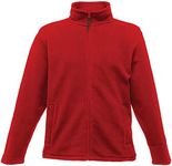 Regatta Men's Full-zip Micro Fleece Jacket, Classic Red, L UK