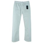 Playwell Karate White Premium Silver Brand White Gi Training pants Trousers - 10oz (4/170cm)