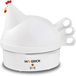 Maverick SEC-2 HENRIETTA HEN EGG COOKER | 7 Egg Capacity Electric Egg Maker for Hard, Soft & Poached Eggs