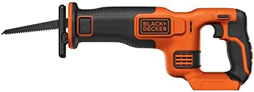 BLACK+DECKER 20V MAX* Reciprocating Saw, Tool Only (BDCR20B)