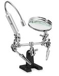 Magnifier With Helping Hands