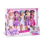 Sparkle Girlz Fantasy Collection, 26 cm, 5 Collectible Dolls, Changeable Outfits, Poseable Dolls, (5 Pack)