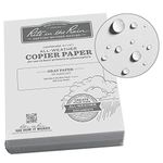 Rite in the Rain Weatherproof Bulk Copier Paper, 8 1/2" x 11", 20# Gray, 500 Sheet Pack (No. 208511GY)