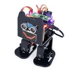 Freenove Bipedal Robot Kit for Raspberry Pi Pico W (Included) (Compatible with Arduino IDE), LED Matrix Expressions, Obstacle Avoidance, Colorful Lights, Buzzer, Speaker, App