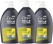 Dove Men Body Wash Sport Fresh 1L (Pack of 3)