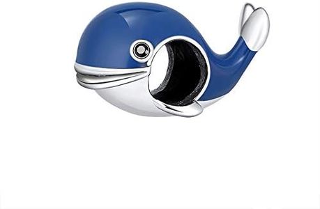 Blue Whale Charm for Bracelet or Necklace for Women by Ginger Lyne European Bead Style Blue Enamel Over Sterling Silver | Fashion Jewelry for Her