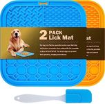 MooonGem 2 PCS Lick Mat for Dogs, S