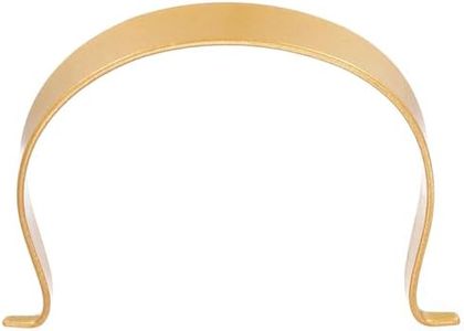 uxcell Metal Tea Pot Handle External Buckle Teapot U-Shape Handle Replacement for Span 4.5-5 Inch Ceramic Pottery Teapot Kettle Accessories Supplies, Gold
