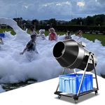 Stage Large Foam Machine, High Power Foam Machine for Outdoor Parties, 3000W Party Shaking Head Jet Bubble Machine, Manual Electric Control, for Outdoor Parties Water Park Pool Party