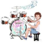 Kids Drum Set with Light Music Toy 