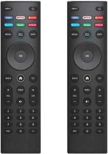 【Pack of 2】 Replacement Remote for Vizio Smart TV, Compatible with All Vizio TVs D-Series E-Series M-Series V-Series P-Series SmartCast HD 4K VIZIO Smart TVs