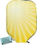 Palms-O-Aces Pickleball Paddle Covers Only - Protect Your Paddle with Our Durable and Padded Pickleball Paddle Cover - Zipper Closure and Canvas Material Pickleball Covers for Paddles