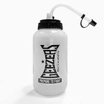 Geezers Boxing 1Ltr Straw water Bottle/Spray bottle Squeezable Plastic, Wide Screw Top With Long Straw, Spray Nozzle Button, Boxing Sports Training Water Bottle