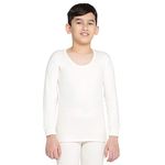 Dixcy Scott Boy's Regulart Fit Plain Thermal (K1-PR5224LW_Off White_55)