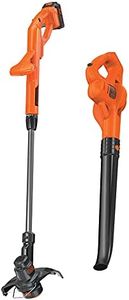 BLACK+DECKER 20V MAX* String Trimmer/Edger and Sweeper Combo Kit, 10-Inch (LCC221)